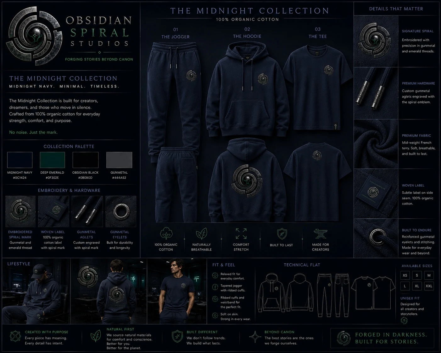 OBSIDIAN SPIRAL STUDIOS — PANEL 11