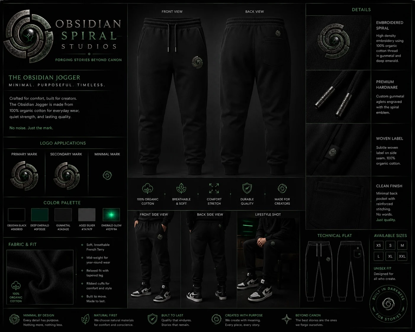 OBSIDIAN SPIRAL STUDIOS — PANEL 15